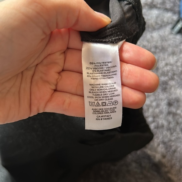 Pull On Tapered Pants in Shimmer - Picture 5 of 5